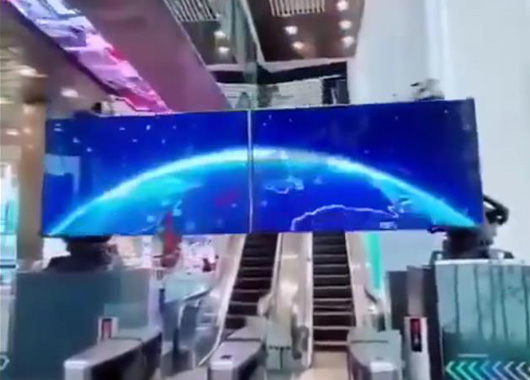 機(jī)械臂+led顯示屏互動(dòng)在商超入口的應(yīng)用場(chǎng)景