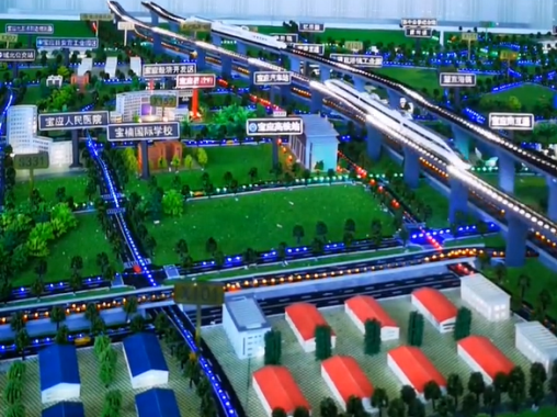 交通模型數(shù)字沙盤(pán)