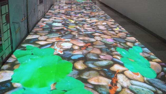 地面互動(dòng)投影-好奇數(shù)字科技