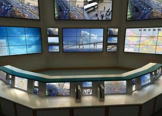 液晶拼接屏的應用場景公共交通場所