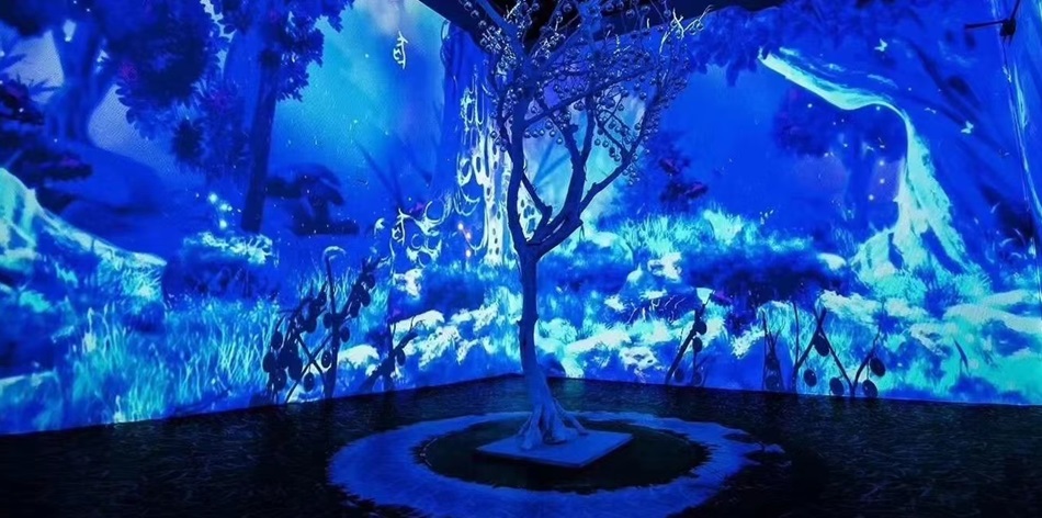 墻面互動投影系統(tǒng)價格的影響因素-蘇州好奇數(shù)字科技