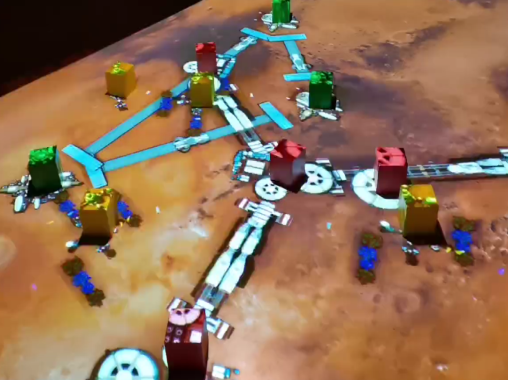 桌面投影識別互動(dòng)