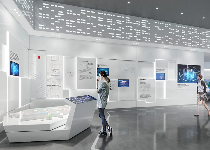 企業(yè)展廳多媒體-蘇州好奇數(shù)字科技